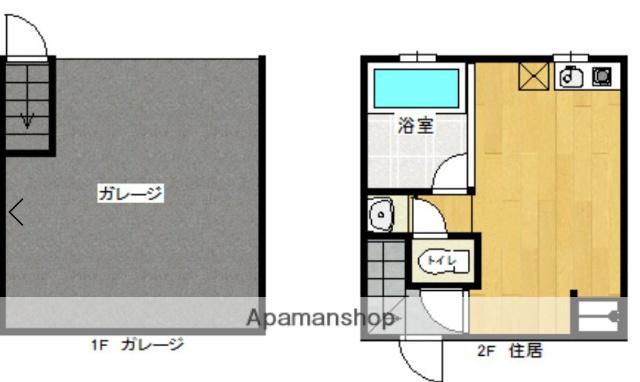 リルームス堀田UG(ワンルーム/3階)の間取り写真