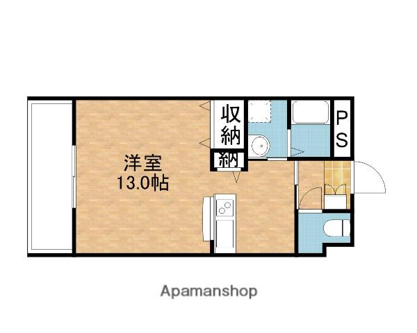 大滝第2ビル(ワンルーム/1階)の間取り写真