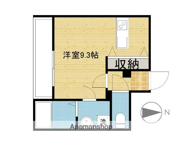 リファレンス中央町(ワンルーム/5階)の間取り写真