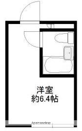 リルームス今津留CS(ワンルーム/4階)の間取り写真