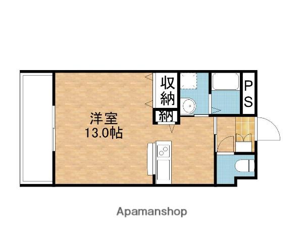 大滝第2ビル(ワンルーム/3階)の間取り写真