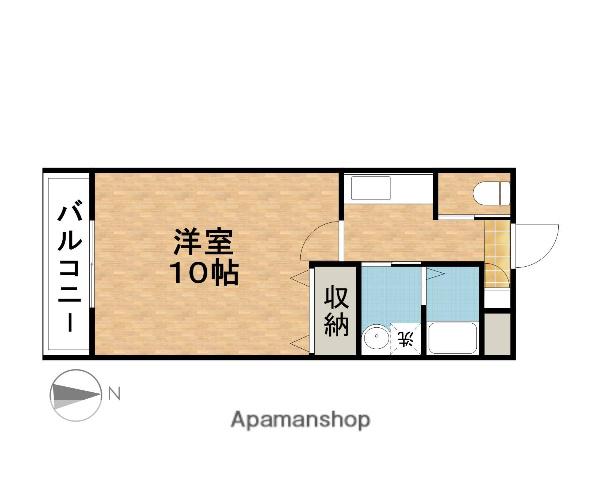 タンネンバウムⅢ(1K/6階)の間取り写真