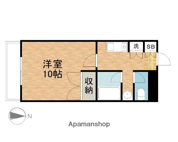 GRC OPUS SHIROSAKI(1K/5階)の間取り写真