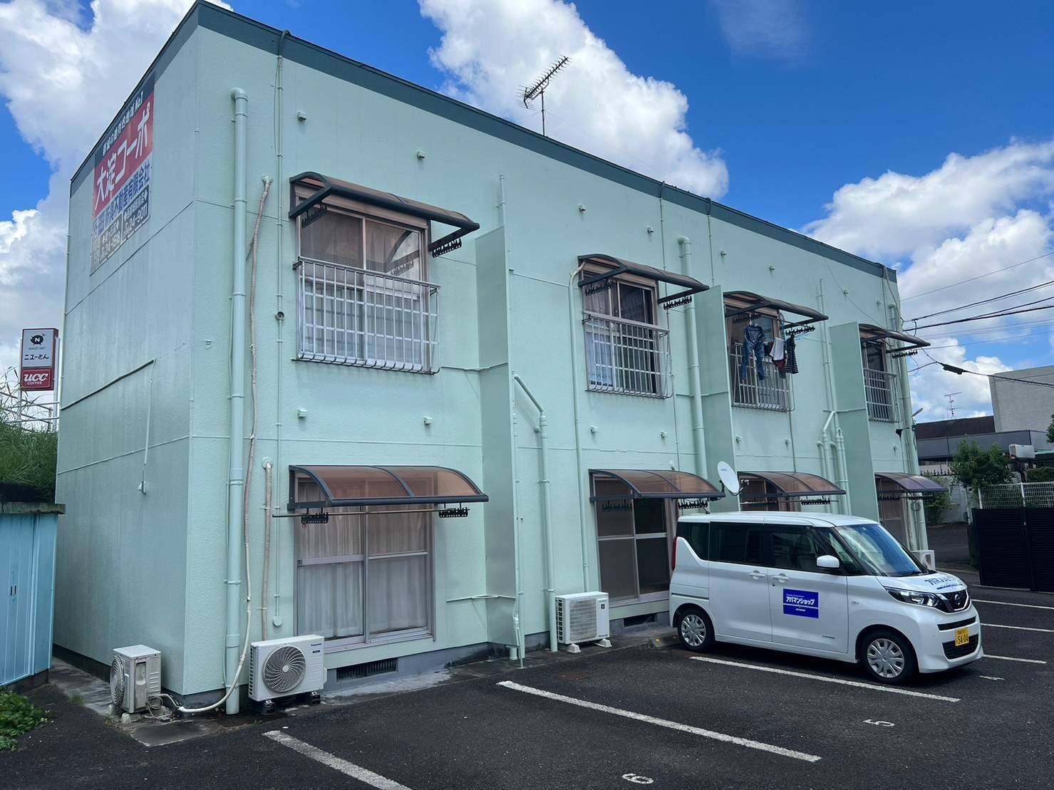 大淀コーポ(1DK/1階)