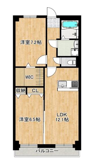 FELICE(2LDK/1階)の間取り写真