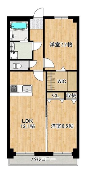 FELICE(2LDK/1階)の間取り写真