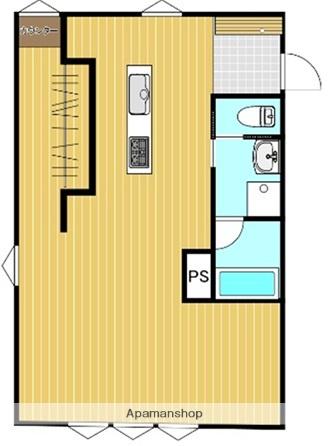 COCON LUNE(1LDK/1階)の間取り写真