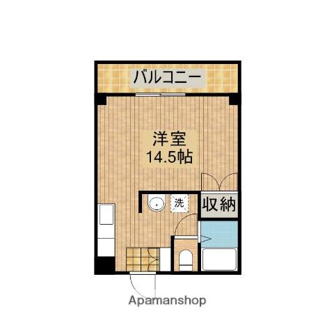 SI鶴島(ワンルーム/2階)の間取り写真