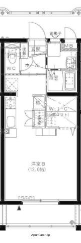 IVY SQUARE(ワンルーム/3階)の間取り写真