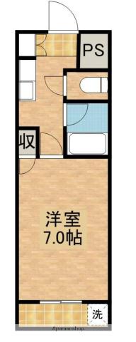 プチメゾン大淀(1K/4階)の間取り写真