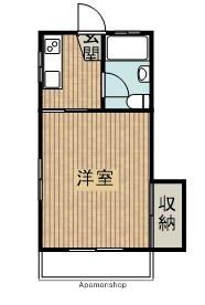 山内ビル(1K/3階)の間取り写真