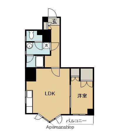 TKH-Ⅰ(1LDK/2階)の間取り写真