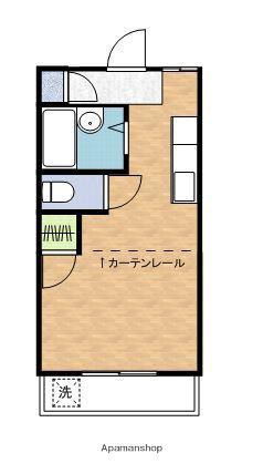 コーポラス小園(1K/3階)の間取り写真
