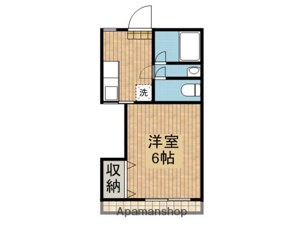 SHOWAハイツ(1K/2階)の間取り写真