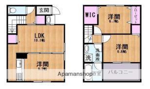 日豊本線 宮崎神宮駅 徒歩35分 2階建 築17年(3LDK)の間取り写真