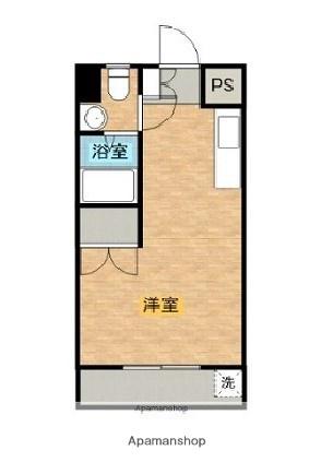 ガーデンプラザ(ワンルーム/1階)の間取り写真