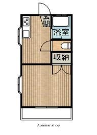 マミールエイコ(1K/2階)の間取り写真