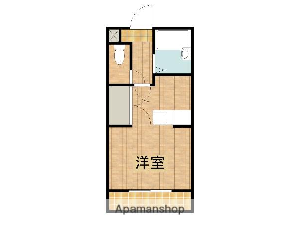 グリーンエミネンスⅡ(ワンルーム/3階)の間取り写真