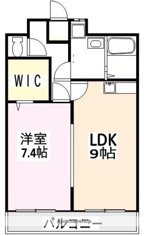 チェレステ(1LDK/3階)の間取り写真