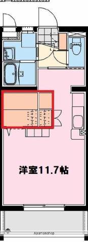 リバーフロント・マリーン(ワンルーム/5階)の間取り写真