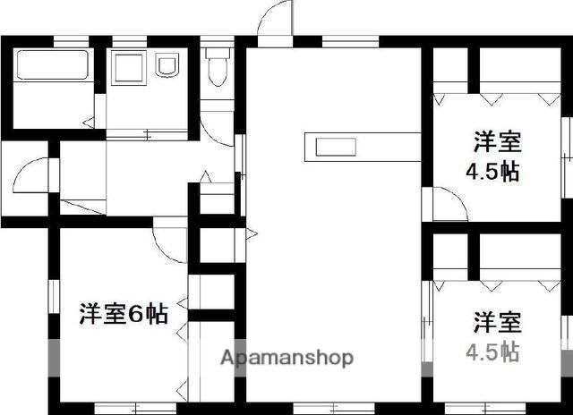 日豊本線 宮崎神宮駅 徒歩29分 1階建 築1年(3LDK)の間取り写真