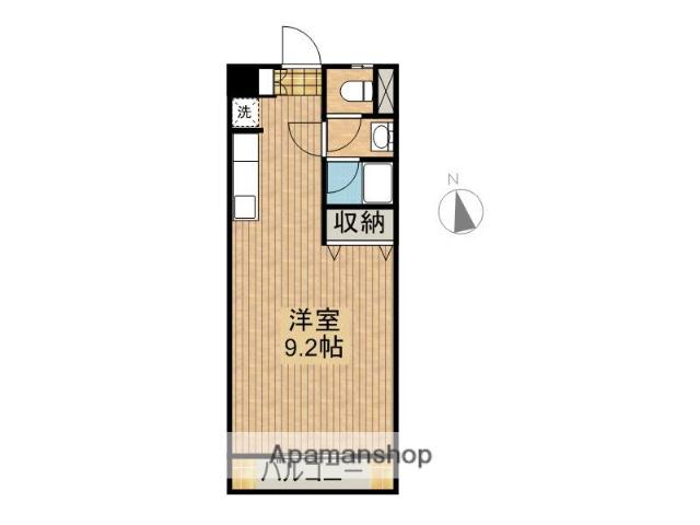 日南線 宮崎駅 徒歩8分 7階建 築24年(ワンルーム/2階)の間取り写真