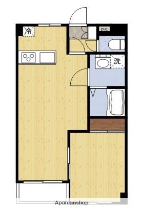 エスエルハイツ吉村(1LDK/1階)の間取り写真