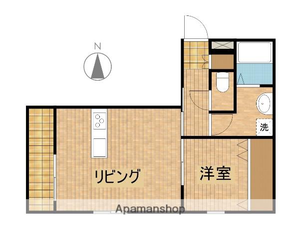 ALTE MEISTER REVEⅡ(1LDK/1階)の間取り写真