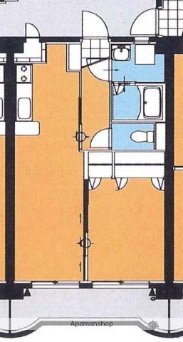 高鍋フェニックスMⅡ(1LDK/5階)の間取り写真