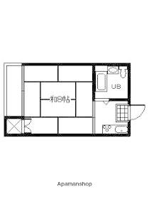 グリーンハイツ姫城(1K/1階)の間取り写真