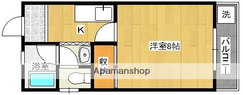 祝吉コーポレーション(1K/2階)の間取り写真