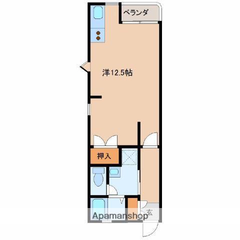 ファーストライフ大塚(ワンルーム/2階)の間取り写真