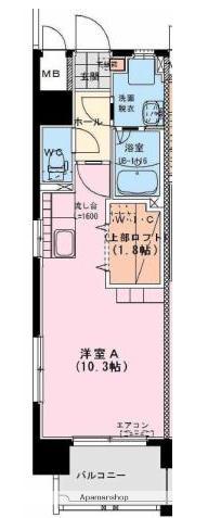YS COURT Ⅲ(ワンルーム/5階)の間取り写真