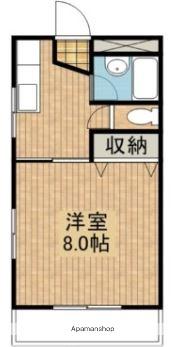 リーノ1番館(1K/3階)の間取り写真