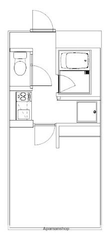 ライヴリー加納(1K/2階)の間取り写真
