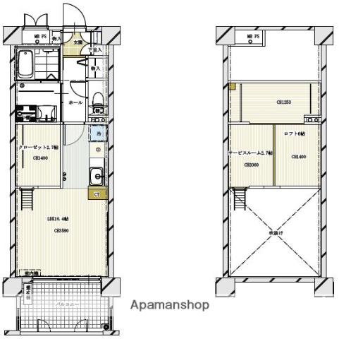ALTE MEISTER AGORA(ワンルーム/5階)の間取り写真