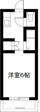 プチメゾン南月見ヶ丘(1K/1階)の間取り写真