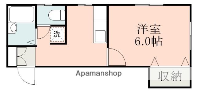 サンライズ寿(1K/3階)の間取り写真