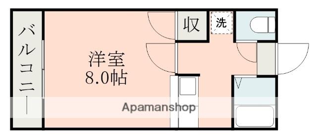 プレミールメゾン(1K/1階)の間取り写真