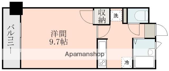 アンジェリックリリィコート(1K/2階)の間取り写真