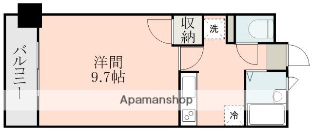 アンジェリックリリィコート(1K/3階)の間取り写真