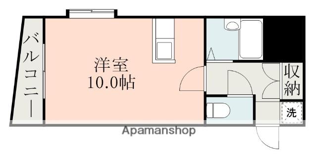 セレーネ(ワンルーム/2階)の間取り写真