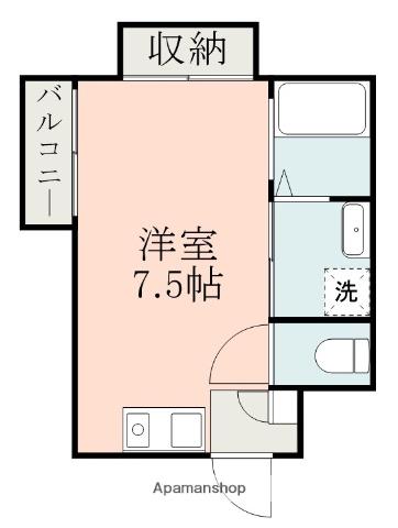 ルヴェル天保山(ワンルーム/8階)の間取り写真