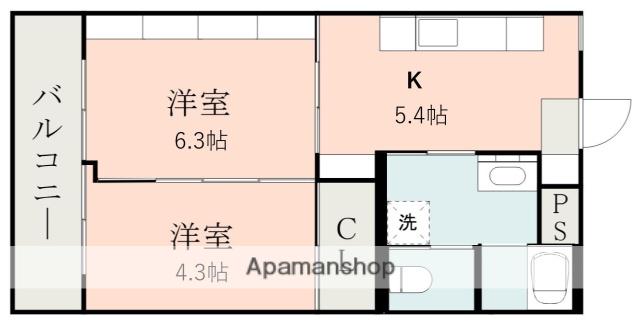 MS11(2K/2階)の間取り写真