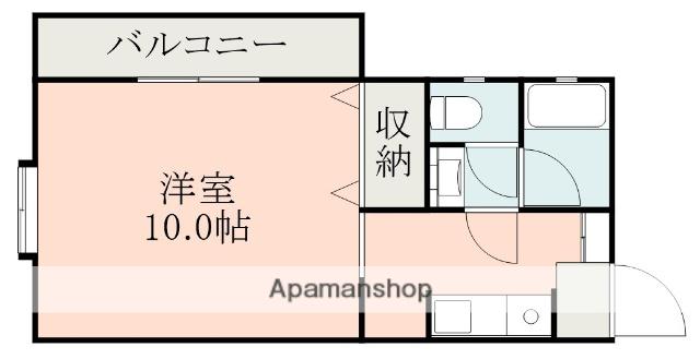 ペガサス2(1K/2階)の間取り写真