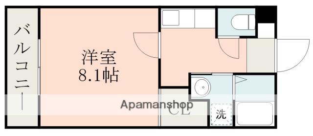 N-VILLAGE(1K/5階)の間取り写真