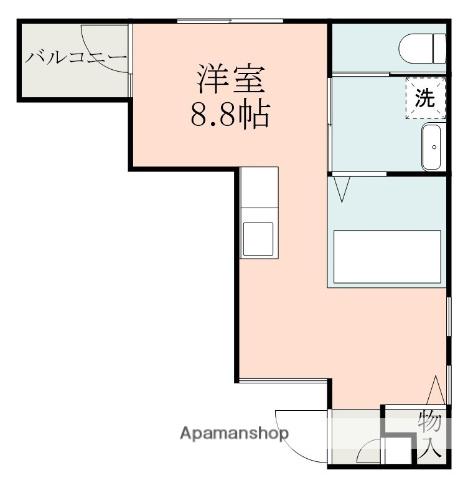 ルヴェル天保山(ワンルーム/7階)の間取り写真