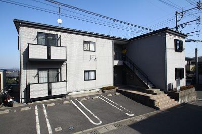 クローバーズヒル田上台(1DK/2階)