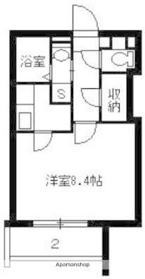 MZ鴨池Ⅱ(1K/1階)の間取り写真