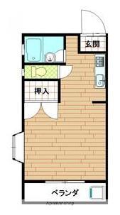 シャンボールマエダ(ワンルーム/4階)の間取り写真